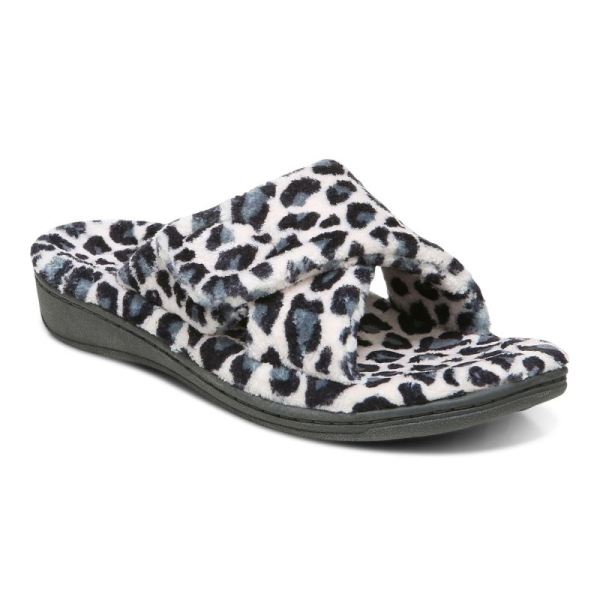 Vionic | Women's Relax Slippers - Cream Leopard
