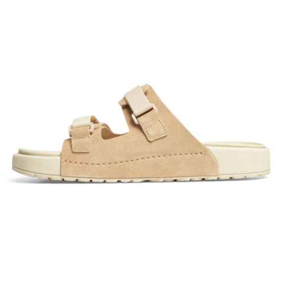 Quick Ship Anodyne No. 73 Women's Two Strap Sandal-Tan