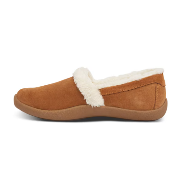 Quick Ship Anodyne No. 21 Women's Slipper Smooth Toe-Camel