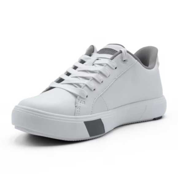 Quick Ship Anodyne No. 27 Women's Casual Sneaker w/ Heel Assist-White