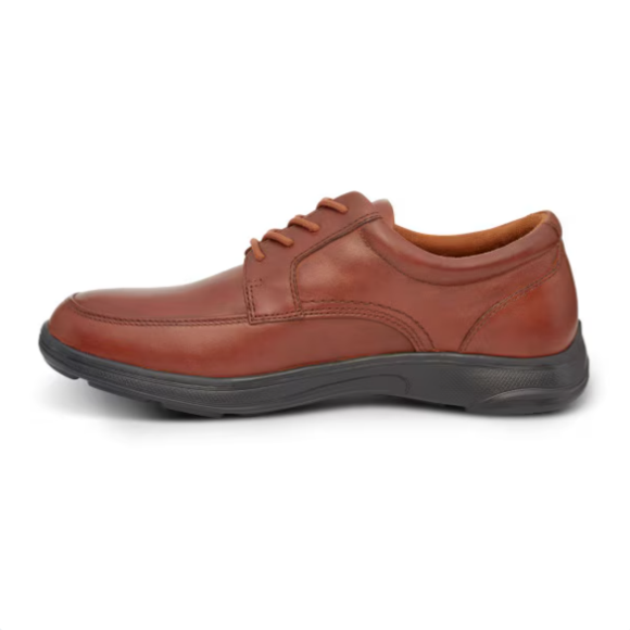Quick Ship Anodyne No. 12 Men's Casual Oxford-Burnished Brown