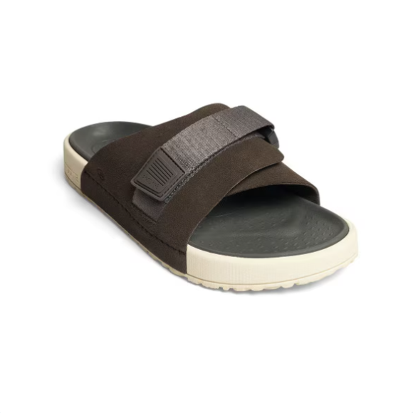 Quick Ship Anodyne No. 68 Men's Slide Sandal-Espresso