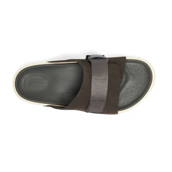 Quick Ship Anodyne No. 68 Men's Slide Sandal-Espresso