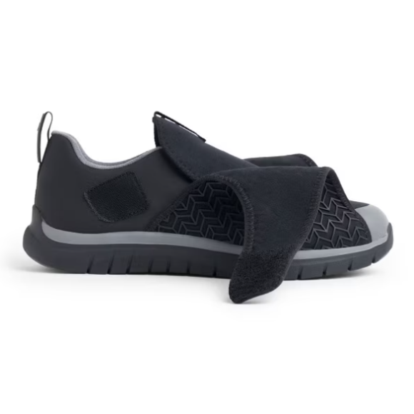 Quick Ship Anodyne No. 85 Women's Sport Double Depth Stretch-Black