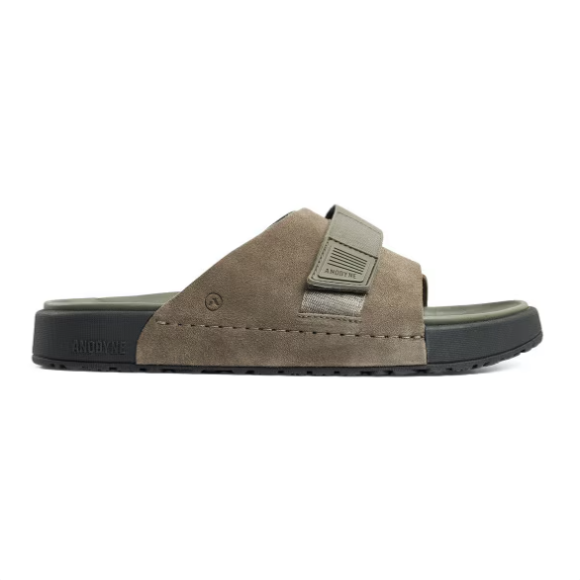 Quick Ship Anodyne No. 68 Men's Slide Sandal-Olive