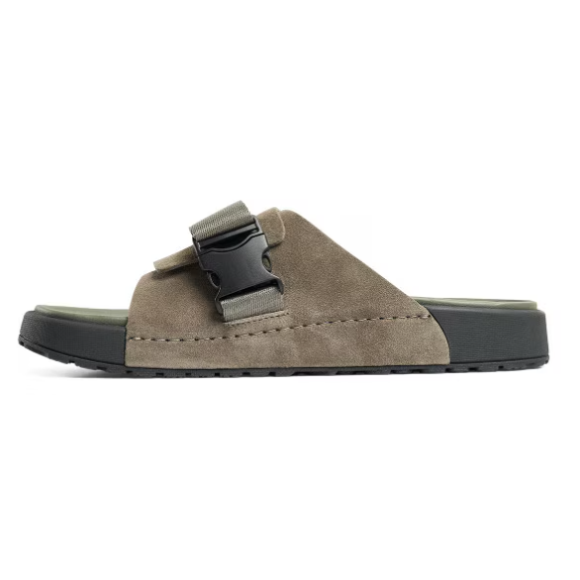 Quick Ship Anodyne No. 68 Men's Slide Sandal-Olive