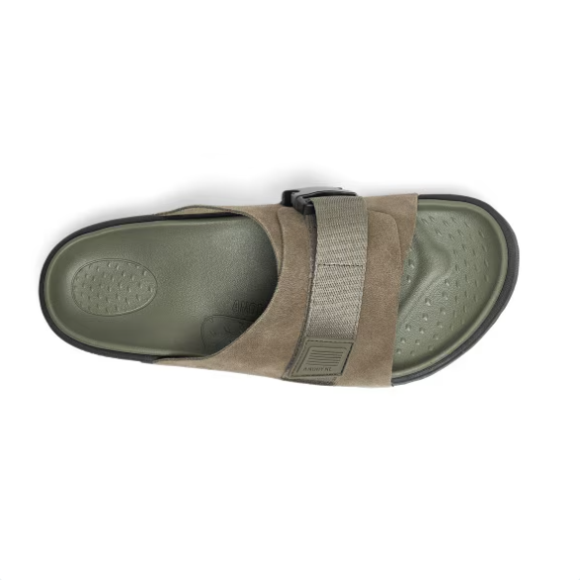 Quick Ship Anodyne No. 68 Men's Slide Sandal-Olive