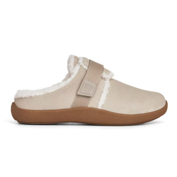 Quick Ship Anodyne No. 99 Women's Slipper Open Back-Sand