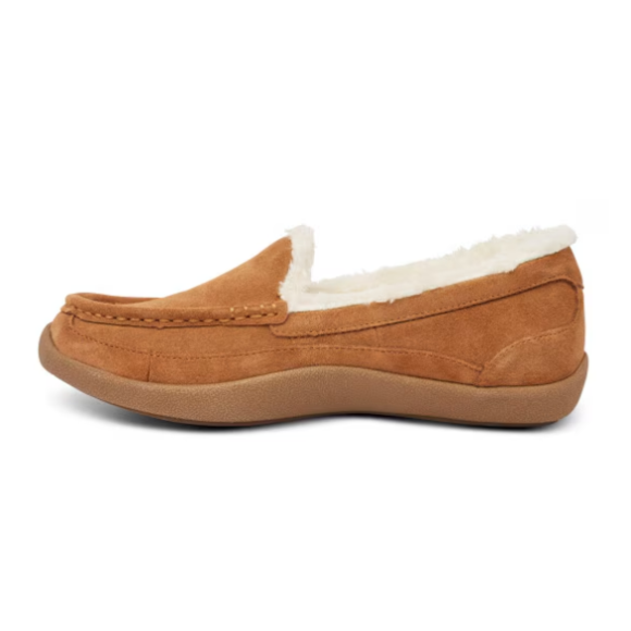 Quick Ship Anodyne No. 39 Women's Slipper Moc Toe-Camel