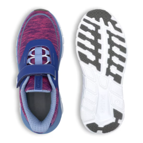 Quick Ship Anodyne No. 45 Women's Sport Jogger w/ Heel Assist-Purple Pink