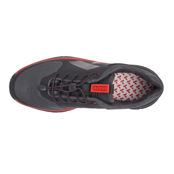 Quick Ship Anodyne No. 22 Men's Sport Runner-Black Red