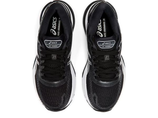 ASICS SHOES | GEL-NIMBUS 21 - Black/Dark Grey