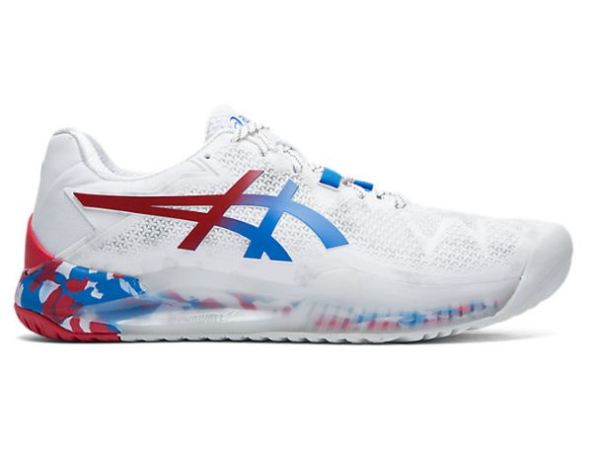 ASICS SHOES | GEL-Resolution 8 Retro Tokyo - White/Pure Silver