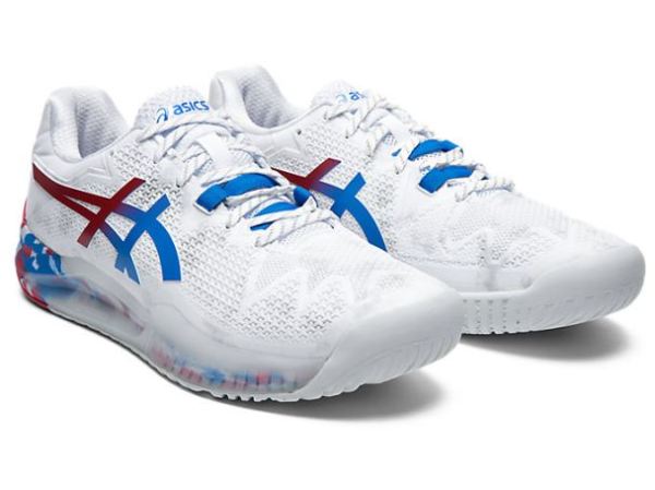 ASICS SHOES | GEL-Resolution 8 Retro Tokyo - White/Pure Silver