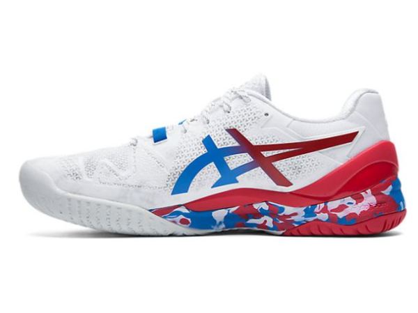 ASICS SHOES | GEL-Resolution 8 Retro Tokyo - White/Pure Silver