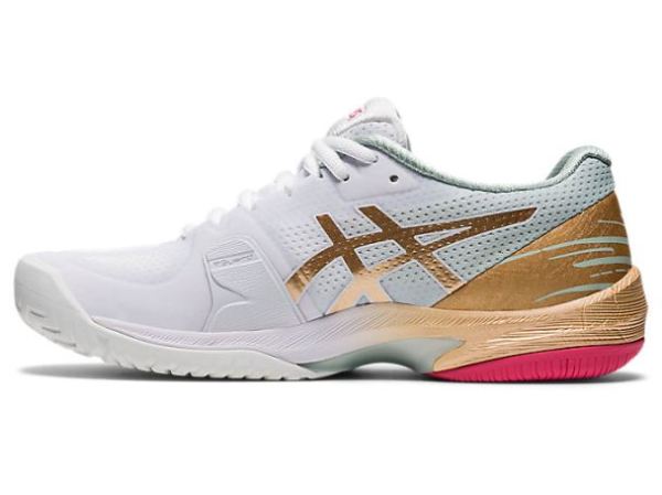 ASICS SHOES | COURT SPEED FF L.E. - White/Champagne