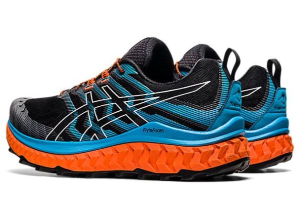 ASICS SHOES | TRABUCO MAX - Black/Digital Aqua