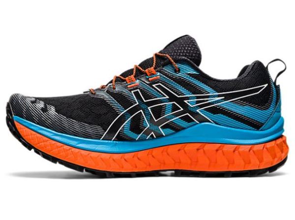 ASICS SHOES | TRABUCO MAX - Black/Digital Aqua