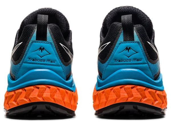 ASICS SHOES | TRABUCO MAX - Black/Digital Aqua