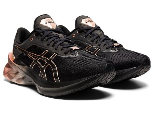 ASICS SHOES | NOVABLAST PLATINUM - Black/Rose Gold