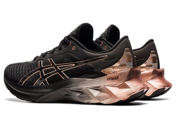 ASICS SHOES | NOVABLAST PLATINUM - Black/Rose Gold