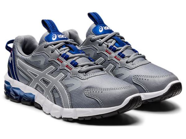 ASICS SHOES | GEL-QUANTUM 90 3 GS - Sheet Rock/Monaco Blue