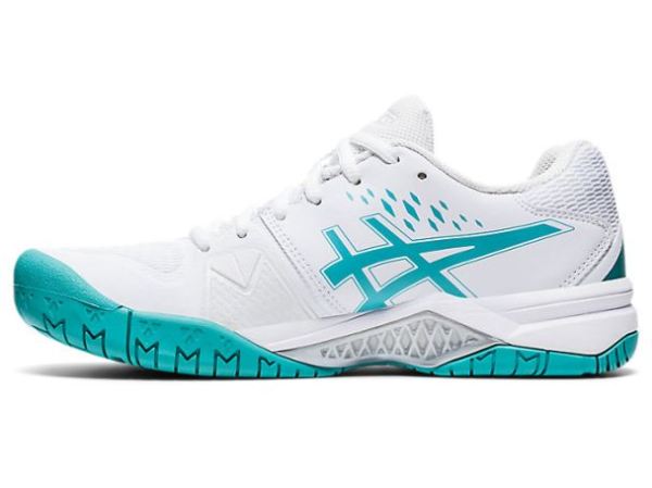 ASICS SHOES | GEL-Challenger 12 - White/Techno Cyan