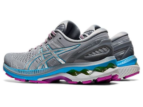 ASICS SHOES | GEL-KAYANO 27 - Digital Aqua/Pure Silver