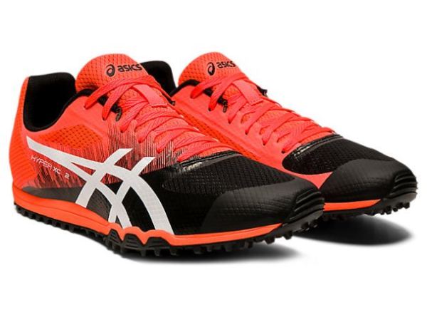 ASICS SHOES | HYPER XC 2 - Flash Coral/White