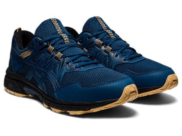 ASICS SHOES | GEL-VENTURE 8 (4E) - Mako Blue/Black