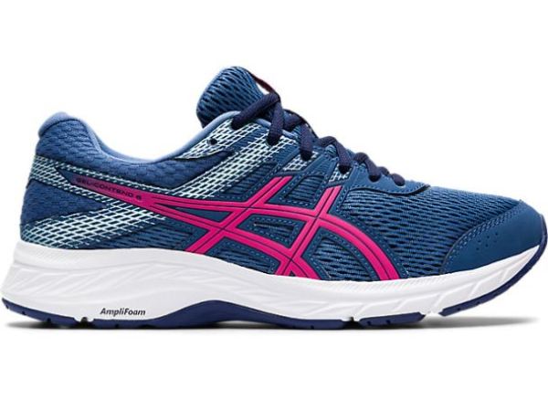 ASICS SHOES | GEL-CONTEND 6 - Grand Shark/Pink Glo