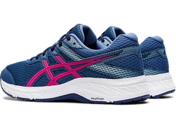 ASICS SHOES | GEL-CONTEND 6 - Grand Shark/Pink Glo