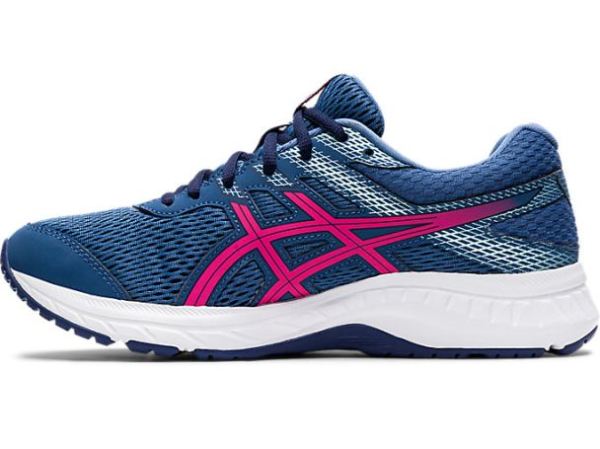 ASICS SHOES | GEL-CONTEND 6 - Grand Shark/Pink Glo