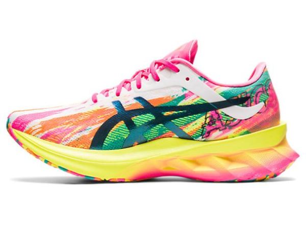 ASICS SHOES | NOVABLAST - Hot Pink/Sour Yuzu