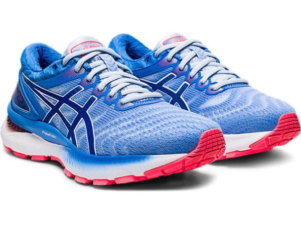 ASICS SHOES | GEL-Nimbus 22 - Soft Sky/Tuna Blue