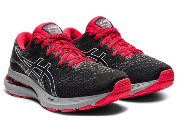 ASICS SHOES | GEL-KAYANO 28 GS - Black/White