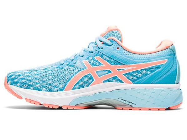 ASICS SHOES | GT-2000 8 Knit - Ocean Decay/Sun Coral