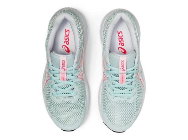 ASICS SHOES | CONTEND 7 GS - Aqua Angel/White