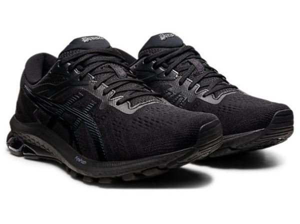 ASICS SHOES | GT-1000 (2E) - Black/Black