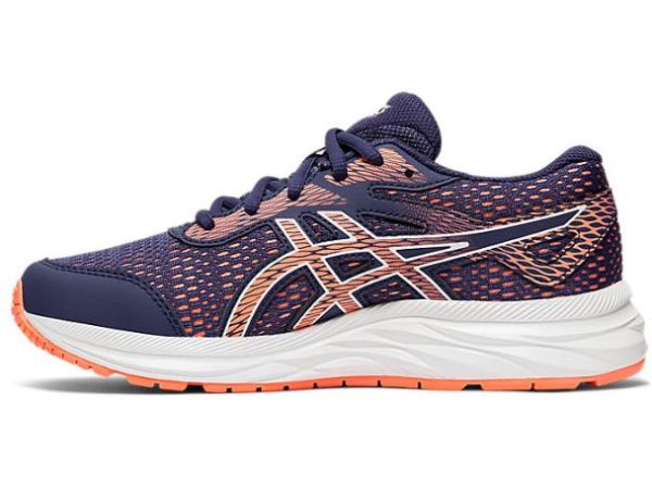 ASICS SHOES | GEL-EXCITE 6 GS - Purple Matte/Sun Coral