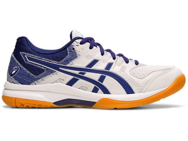 ASICS SHOES | GEL-ROCKET 9 - White/Dive Blue