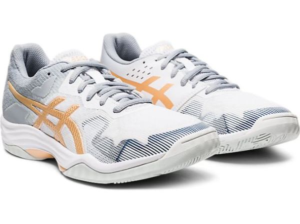 ASICS SHOES | GEL-TACTIC 2 - White/Champagne