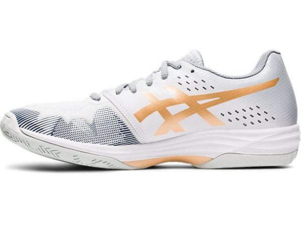 ASICS SHOES | GEL-TACTIC 2 - White/Champagne