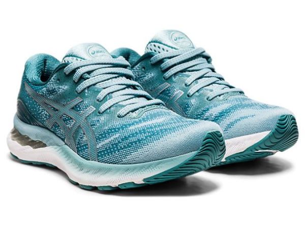 ASICS SHOES | GEL-NIMBUS 23 - Smoke Blue/Pure Silver