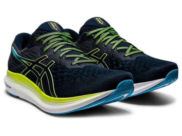 ASICS SHOES | EVORIDE 2 - French Blue/Hazard Green