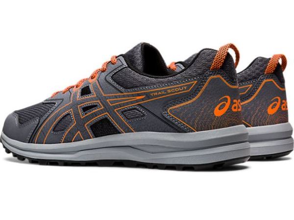 ASICS SHOES | Trail Scout - Metropolis/Shocking Orange