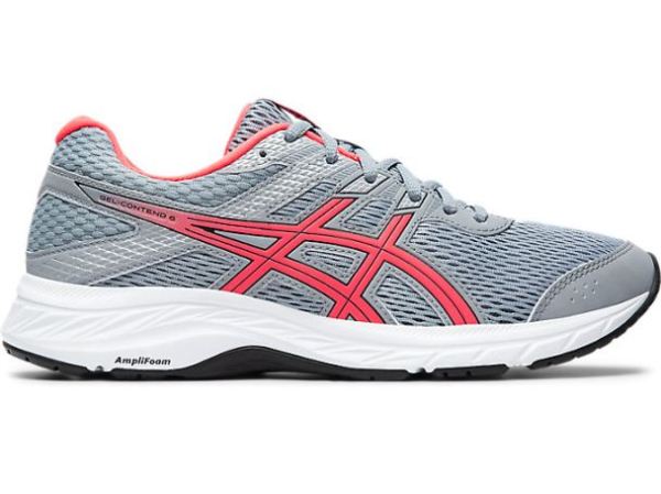 ASICS SHOES | GEL-CONTEND 6 (D) - Sheet Rock/Diva Pink