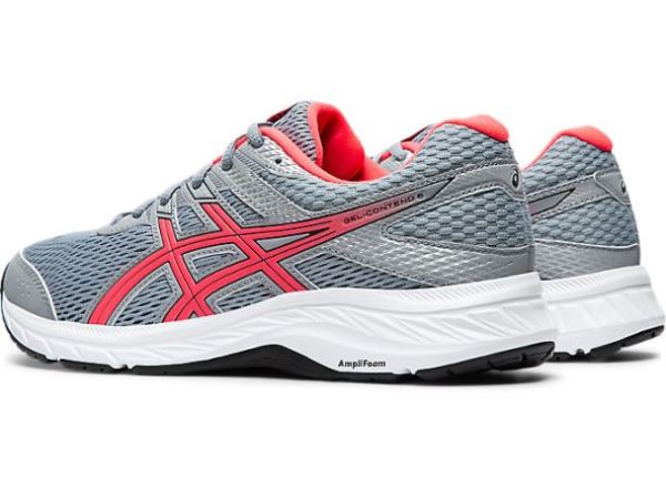 ASICS SHOES | GEL-CONTEND 6 (D) - Sheet Rock/Diva Pink