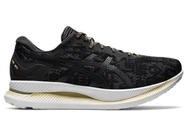 ASICS SHOES | GLIDERIDE - Black/Graphite Grey