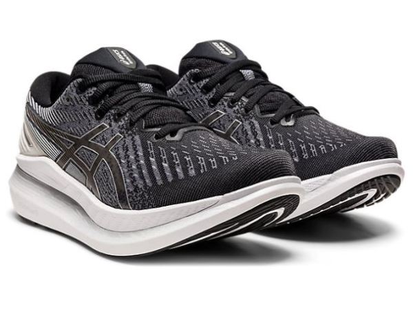 ASICS SHOES | GLIDERIDE 2 (D) - Black/White